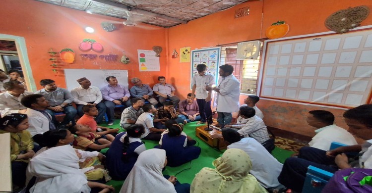 প্রতিভা অন্বেষণে মুগ্ধতা ছড়াল বিশেষ চাহিদাসম্পন্ন শিশুরা